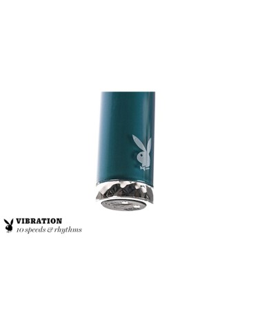 Vibratore Mini Playboy Emerald Verde