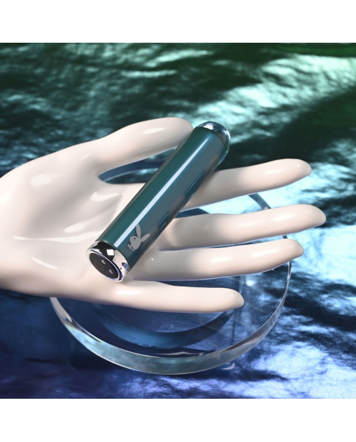 Vibratore Mini Playboy Emerald Verde