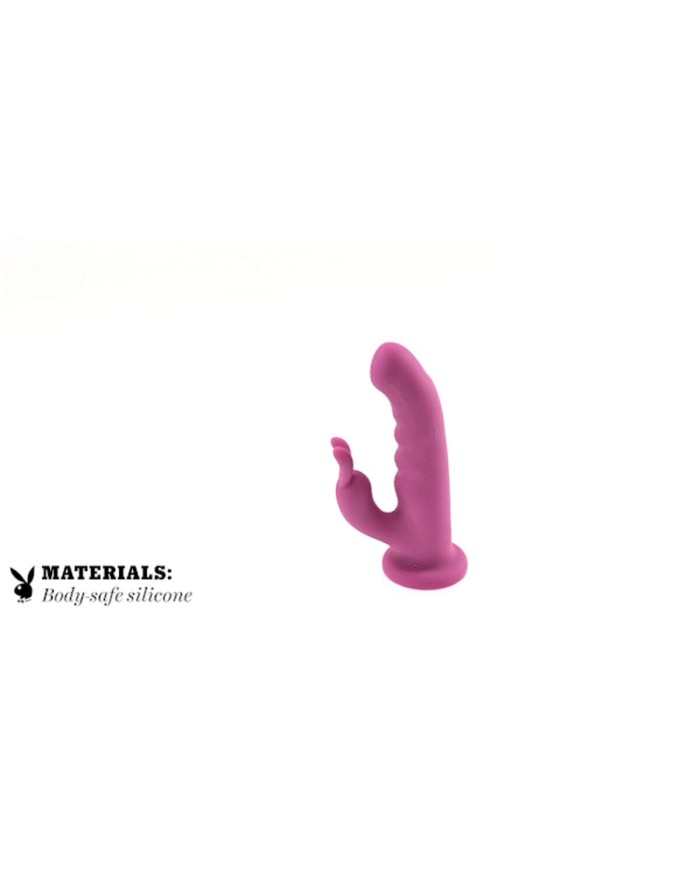 Vibratore per il Punto-G Playboy FLUFFLE Rosa Vibratore per il Punto-G Playboy FLUFFLE Rosa