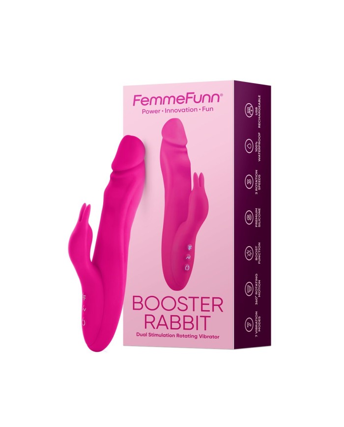 Vibratore per il Punto-G FemmeFunn Rabbit Rosa