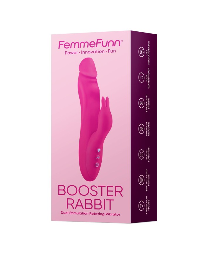 Vibratore per il Punto-G FemmeFunn Rabbit Rosa