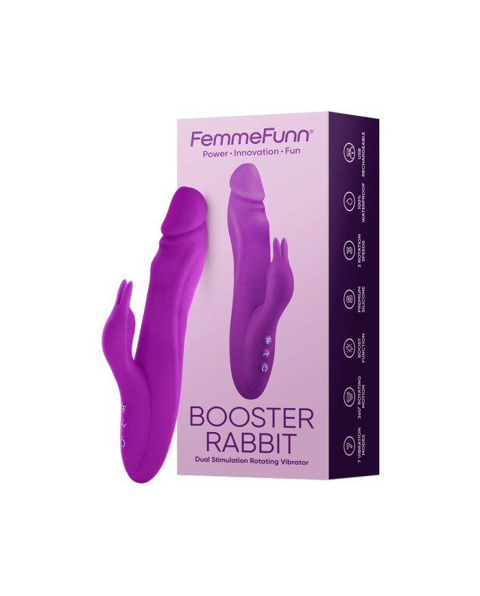 Vibratore per il Punto-G FemmeFunn Rabbit Viola
