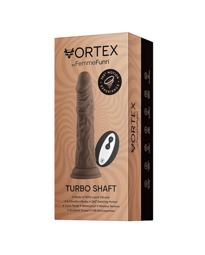 Vibratore Realistico FemmeFunn Vortex Silicone ABS Ø 4,7 cm (19,6 cm)