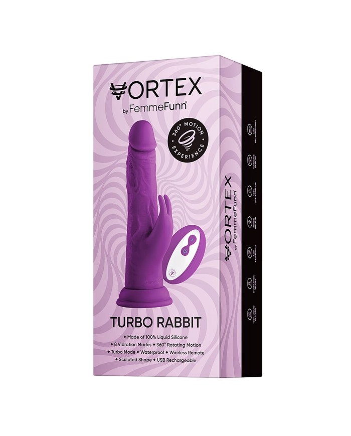 Dildo Realistico FemmeFunn Vortex Silicone ABS Ø 4,7 cm (12,4 cm)