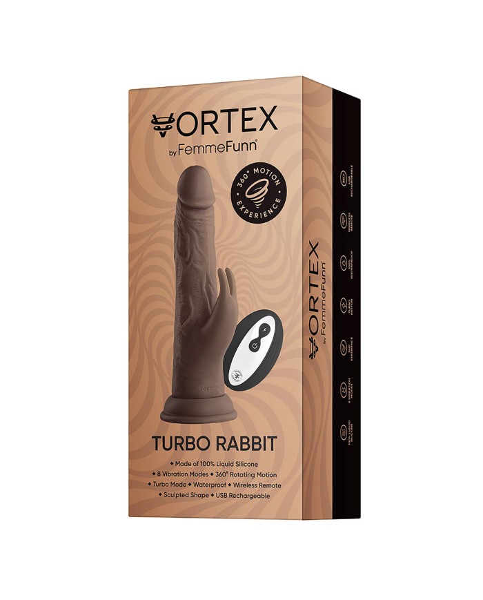Dildo Realistico FemmeFunn Vortex Silicone ABS Ø 4,7 cm (12,4 cm)