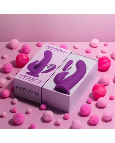 Vibratore per il Punto-G FemmeFunn Pirouette Viola Vibratore per il Punto-G FemmeFunn Pirouette Viola