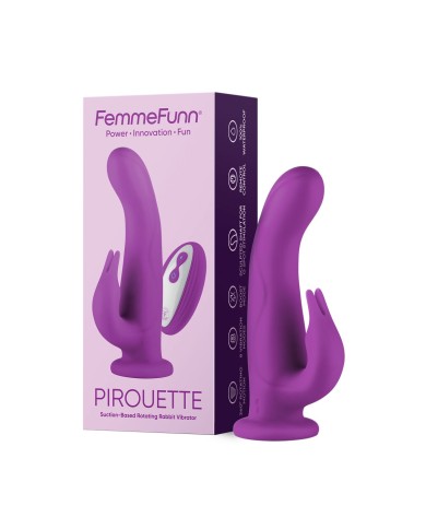 Vibratore per il Punto-G FemmeFunn Pirouette Viola Vibratore per il Punto-G FemmeFunn Pirouette Viola