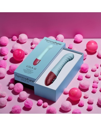 Vibratore per il Punto-G FemmeFunn Azzurro Vibratore per il Punto-G FemmeFunn Azzurro