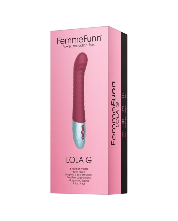 Vibratore per il Punto-G FemmeFunn Rosso