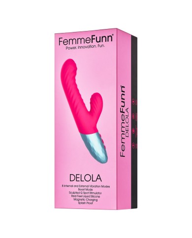Vibratore per il Punto-G FemmeFunn Delola Rosa Vibratore per il Punto-G FemmeFunn Delola Rosa