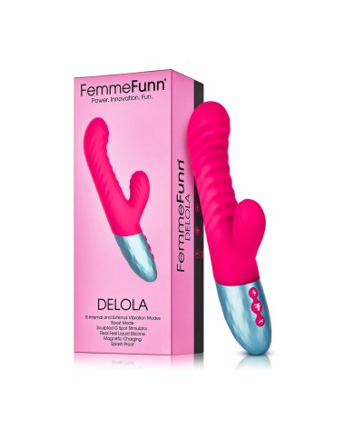 Vibratore per il Punto-G FemmeFunn Delola Rosa Vibratore per il Punto-G FemmeFunn Delola Rosa
