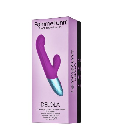 Vibratore per il Punto-G FemmeFunn Delola Viola Vibratore per il Punto-G FemmeFunn Delola Viola