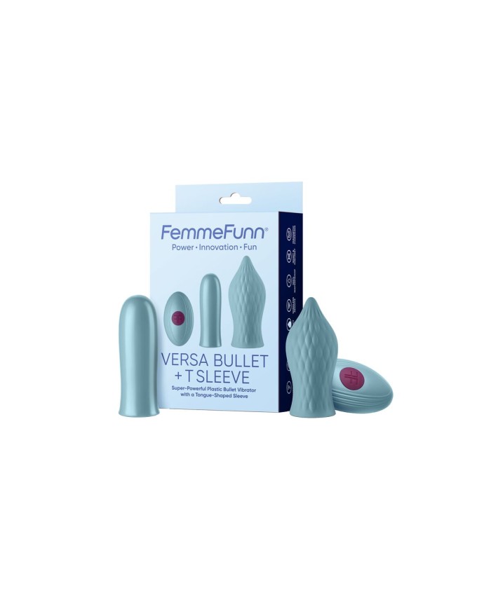 Vibratore Mini FemmeFunn Versa Bullet Azzurro Vibratore Mini FemmeFunn Versa Bullet Azzurro