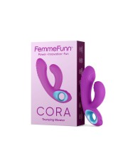 Vibratore per il Punto-G FemmeFunn Cora Viola