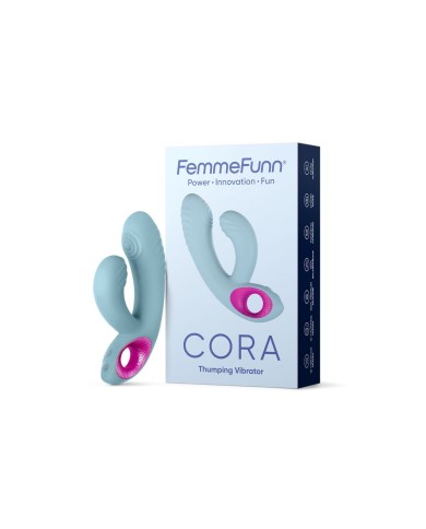 Vibratore per il Punto-G FemmeFunn Cora Azzurro Vibratore per il Punto-G FemmeFunn Cora Azzurro
