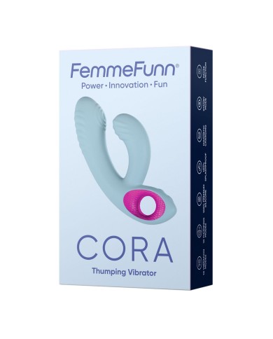 Vibratore per il Punto-G FemmeFunn Cora Azzurro Vibratore per il Punto-G FemmeFunn Cora Azzurro