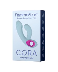 Vibratore per il Punto-G FemmeFunn Cora Azzurro