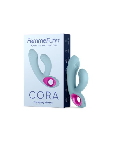 Vibratore per il Punto-G FemmeFunn Cora Azzurro Vibratore per il Punto-G FemmeFunn Cora Azzurro