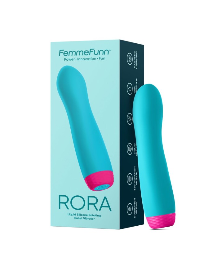 Mini Vibratore FemmeFunn Azzurro