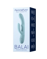 Vibratore per il Punto-G FemmeFunn Balai Azzurro