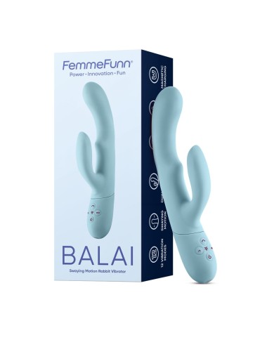 Vibratore per il Punto-G FemmeFunn Balai Azzurro Vibratore per il Punto-G FemmeFunn Balai Azzurro