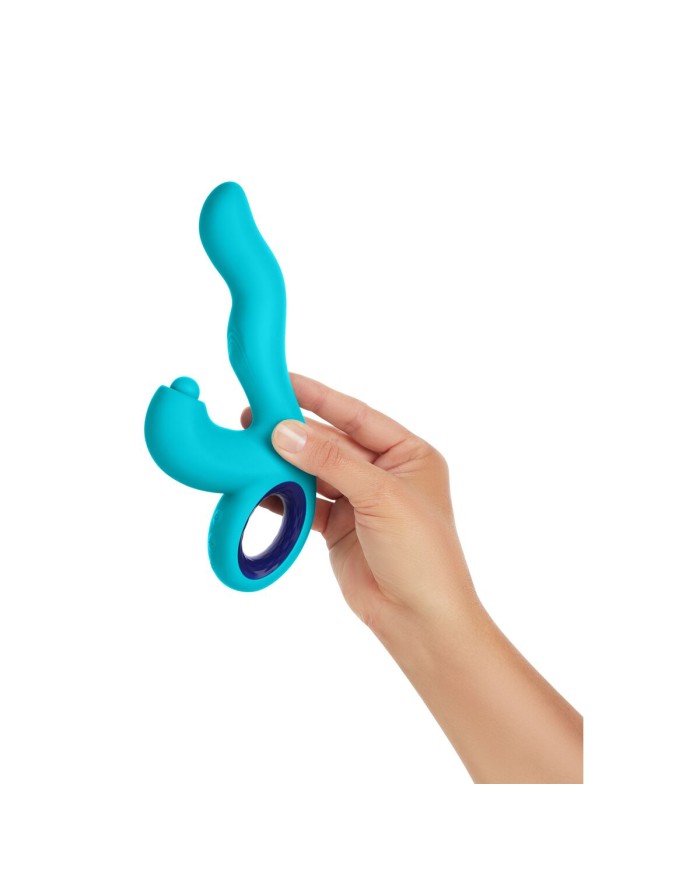 Vibratore per il Punto-G FemmeFunn Klio Azzurro