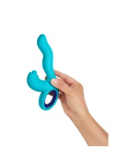 Vibratore per il Punto-G FemmeFunn Klio Azzurro