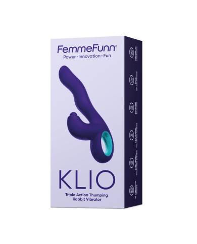 Vibratore per il Punto-G FemmeFunn Klio Viola Vibratore per il Punto-G FemmeFunn Klio Viola