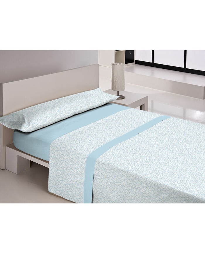 Set di Lenzuola Libela PIRINE GOMERA Azzurro Ala francese Set di Lenzuola Libela PIRINE GOMERA Azzurro Ala francese