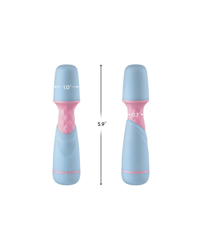 Mini Vibratore FemmeFunn Ffix Wand Azzurro Mini Vibratore FemmeFunn Ffix Wand Azzurro