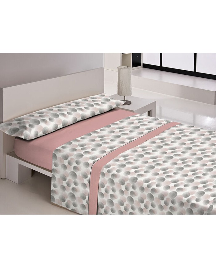 Set di Lenzuola Libela PIRINE LUARCA Rosa Singolo Set di Lenzuola Libela PIRINE LUARCA Rosa Singolo