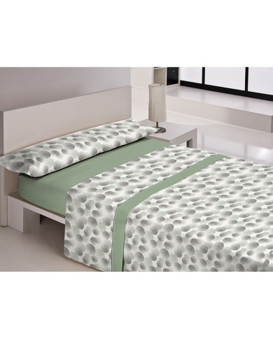 Set di Lenzuola Libela PIRINE LUARCA Verde Singolo