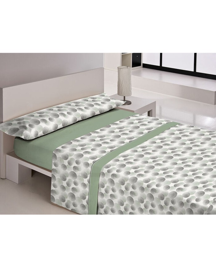 Set di Lenzuola Libela PIRINE LUARCA Verde Ala francese Set di Lenzuola Libela PIRINE LUARCA Verde Ala francese