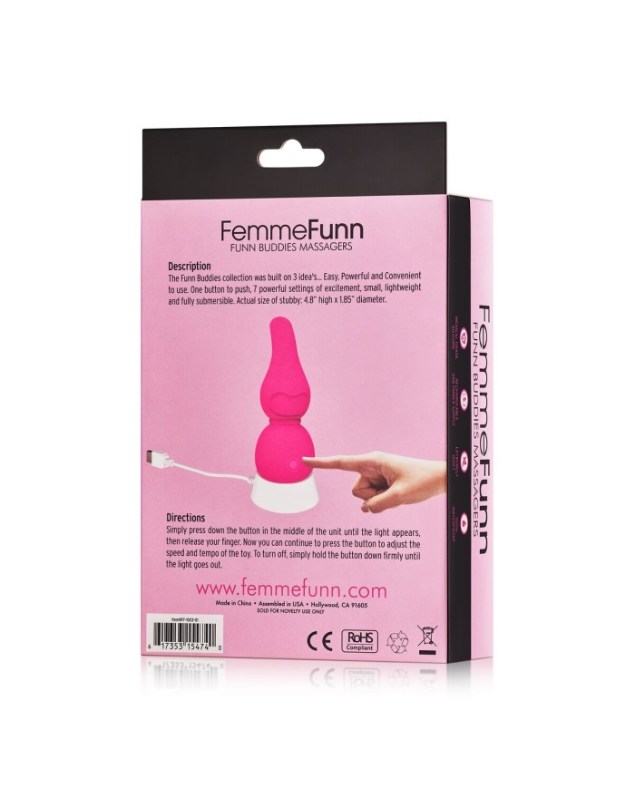 Mini Vibratore FemmeFunn Stubby Rosa Mini Vibratore FemmeFunn Stubby Rosa