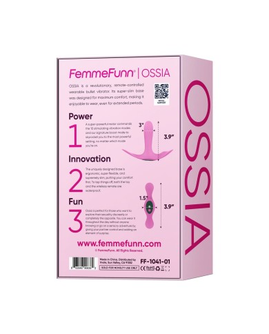 Vibratore per il Punto-G FemmeFunn Ossia Rosa Vibratore per il Punto-G FemmeFunn Ossia Rosa