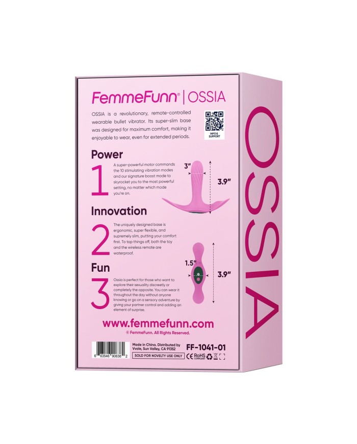 Vibratore per il Punto-G FemmeFunn Ossia Rosa