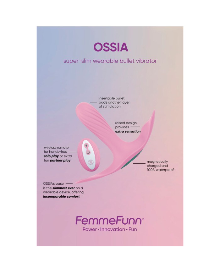 Vibratore per il Punto-G FemmeFunn Ossia Rosa
