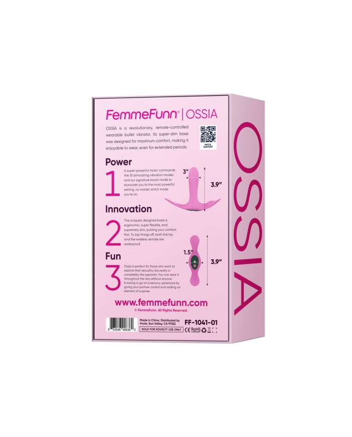 Vibratore per il Punto-G FemmeFunn Ossia Rosa