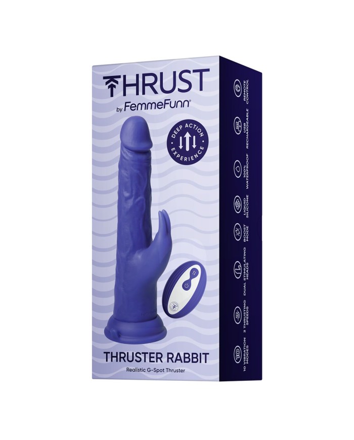 Vibratore per il Punto-G FemmeFunn Thrust Viola