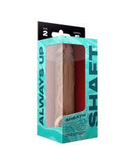 Cover per pene Shaft Model F Marrone Ø 4,8 cm Cover per pene Shaft Model F Marrone Ø 4,8 cm