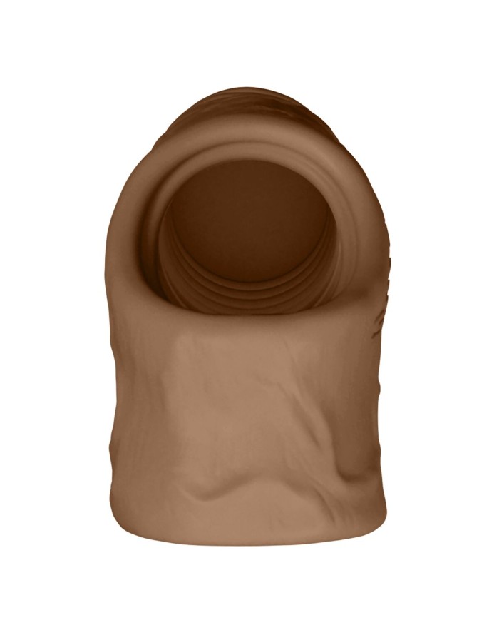 Cover per pene Shaft Model F Marrone Ø 4,8 cm Cover per pene Shaft Model F Marrone Ø 4,8 cm