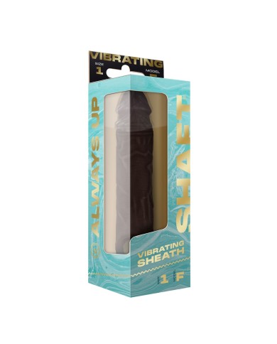 Cover per pene Shaft Nero Ø 4 cm