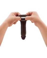 Cover per pene Shaft Nero Ø 4 cm Cover per pene Shaft Nero Ø 4 cm