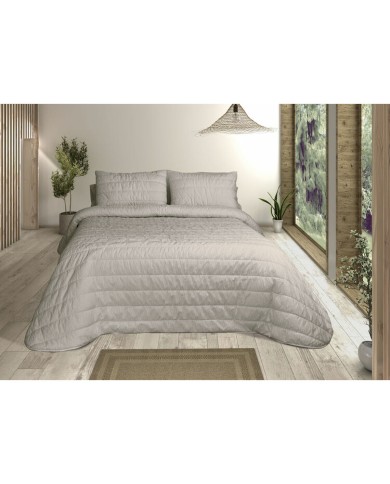 Trapunta Pierre Cardin OLIMPIA Grigio Perla Ala francese (3 Pezzi) Trapunta Pierre Cardin OLIMPIA Grigio Perla Ala francese (3 Pezzi)