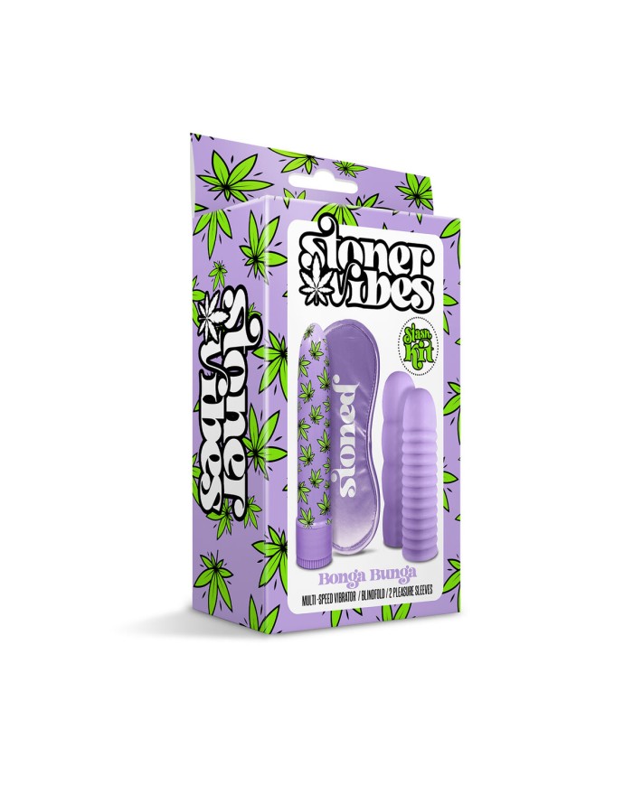 Vibratore Tradizionale NS Novelties Bonga Bunga Viola Vibratore Tradizionale NS Novelties Bonga Bunga Viola