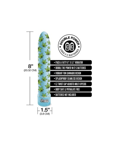 Vibratore Mini NS Novelties Stoner vibes Azzurro