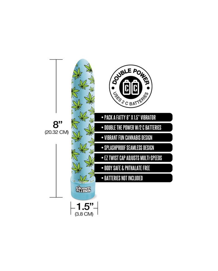 Vibratore Mini NS Novelties Stoner vibes Azzurro Vibratore Mini NS Novelties Stoner vibes Azzurro