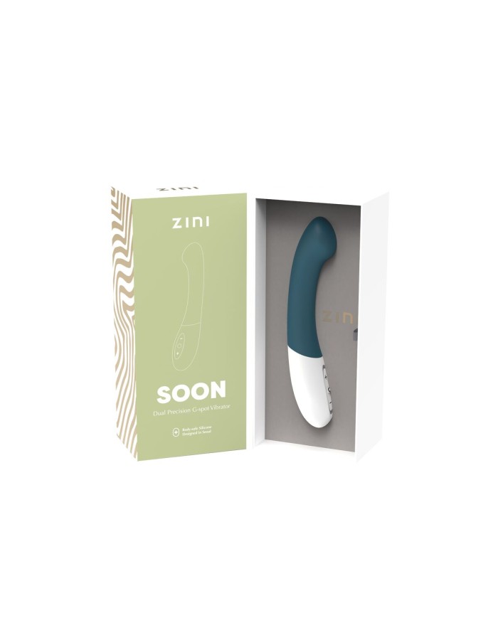 Vibratore per il Punto-G ZINI Azzurro Vibratore per il Punto-G ZINI Azzurro
