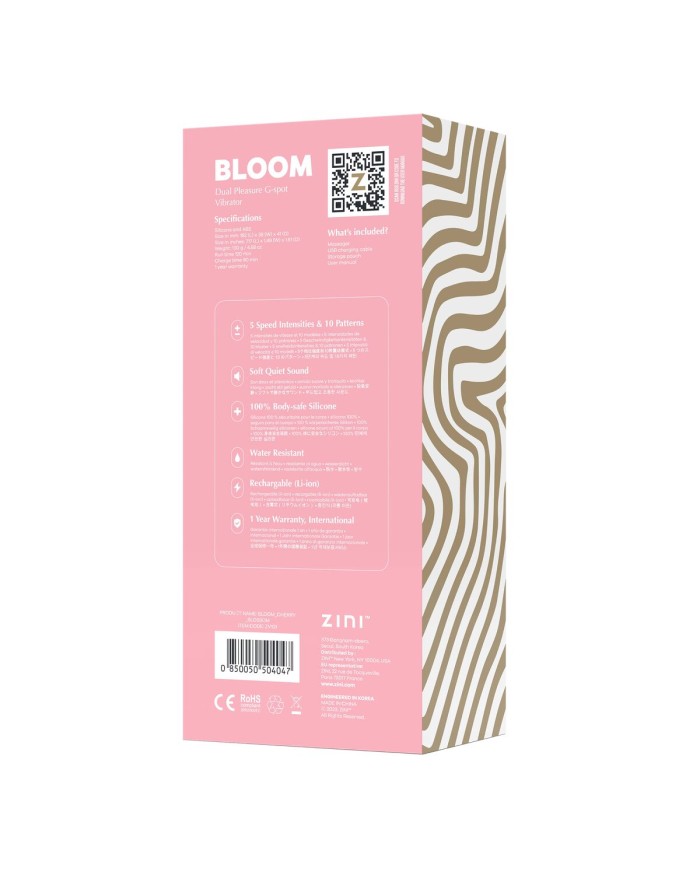 Vibratore per il Punto-G ZINI Rosa Vibratore per il Punto-G ZINI Rosa