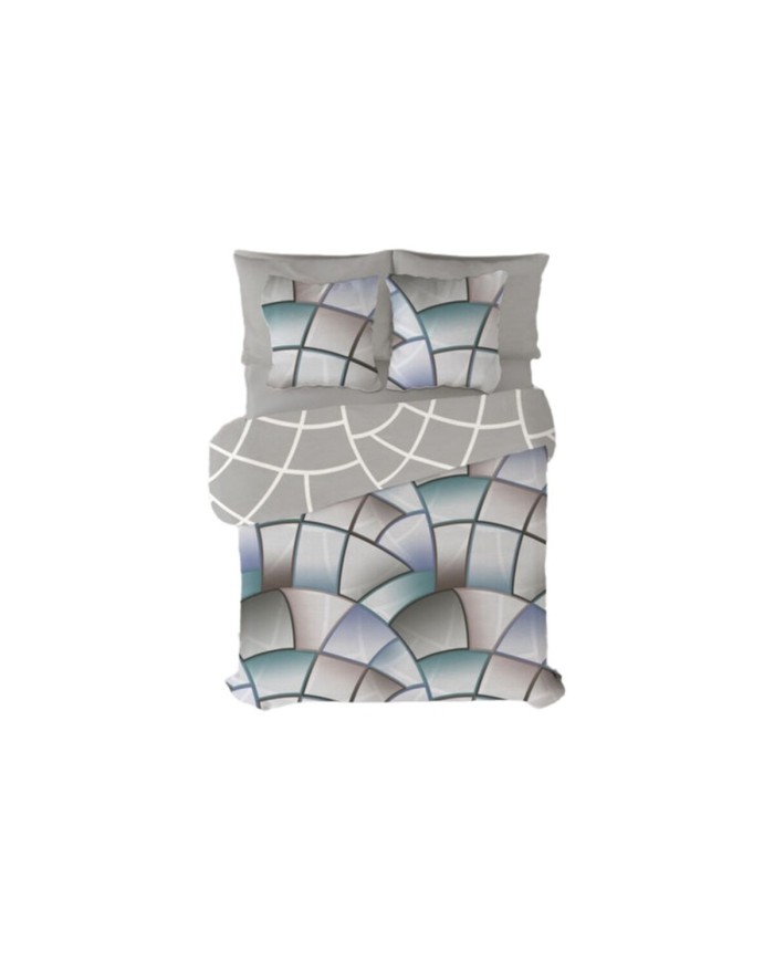 Copripiumino Pierre Cardin Lucas Grigio 144 Fili 220 x 230 cm